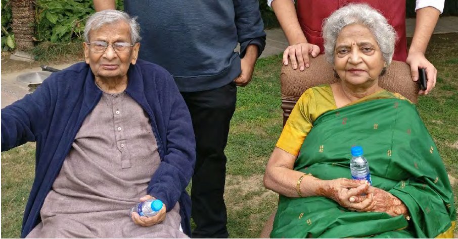 Dr Mithilesh Kanti & Mrs Nirmala Kanti: Married since 1 June 1958